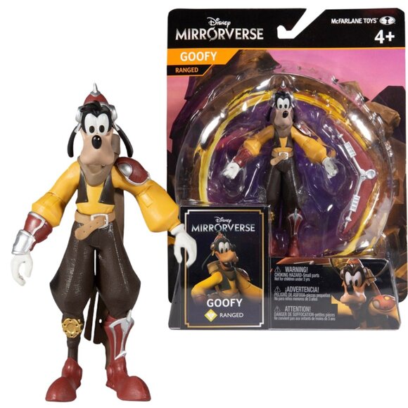 Disney Mirrorverse Goofy 5" Series 1 Action Figure Accessory McFarlane NEW! - Picture 1 of 11